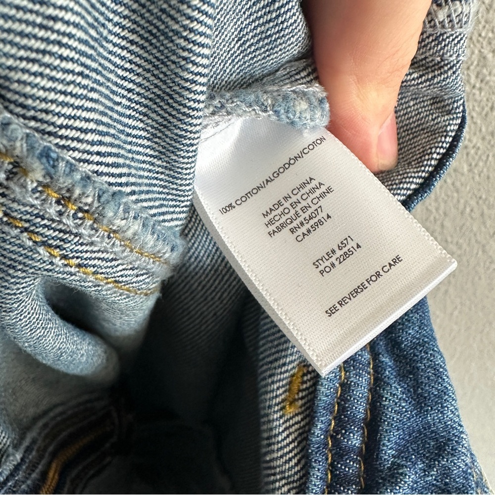 CAbi Blue Denim Mini Skirt - Picture 7 of 11